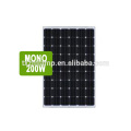 Chegou novo 200 watt painel solar direto da fábrica yangzhou